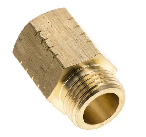 G 1/2'' x 1/2'' NPT M/F Reduzierring aus Messing 16 bar - Hydraulik