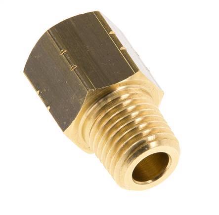 1/4'' NPT x G 1/4'' M/F Reduzierring aus Messing 16 bar - Hydraulik