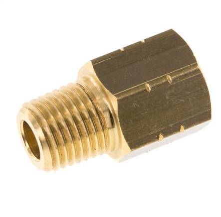 1/4'' NPT x G 1/4'' M/F Reduzierring aus Messing 16 bar - Hydraulik