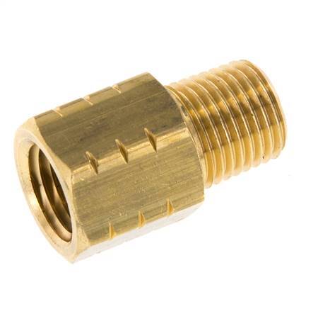 R 1/4'' x 1/4'' NPT M/F Reduzierring aus Messing 16 bar - Hydraulik