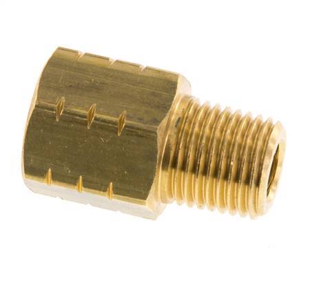 R 1/4'' x 1/4'' NPT M/F Reduzierring aus Messing 16 bar - Hydraulik