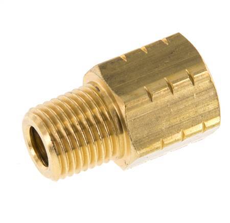 R 1/4'' x 1/4'' NPT M/F Reduzierring aus Messing 16 bar - Hydraulik