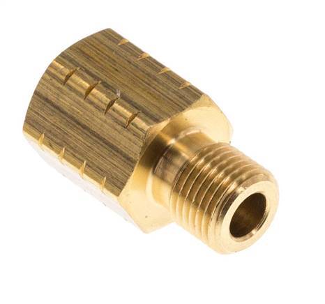 G 1/8'' x 1/8'' NPT M/F Brass Reducing Ring 16 Bar - Hydraulic