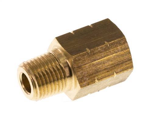 1/8'' NPT x G 1/8'' M/F Messing Reduzierring 16 bar - Hydraulik [2 Stück]