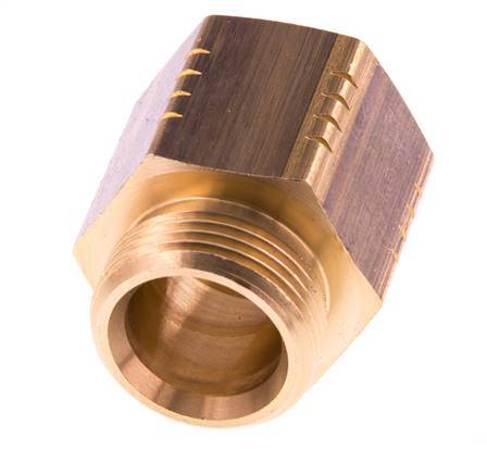 G 3/4'' x 3/4'' NPT M/F Reduzierring aus Messing 16 bar - hydraulisch