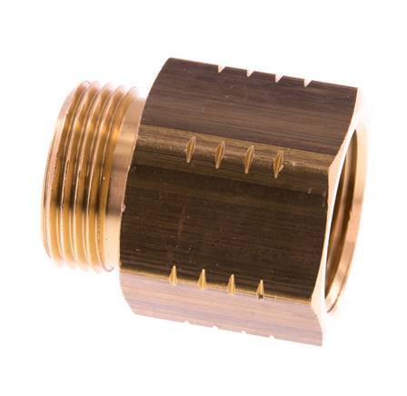 G 3/4'' x 3/4'' NPT M/F Reduzierring aus Messing 16 bar - hydraulisch