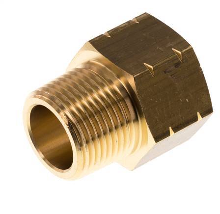 3/4'' NPT x G 3/4'' M/F Brass Reducing Ring 16 Bar - Hydraulic