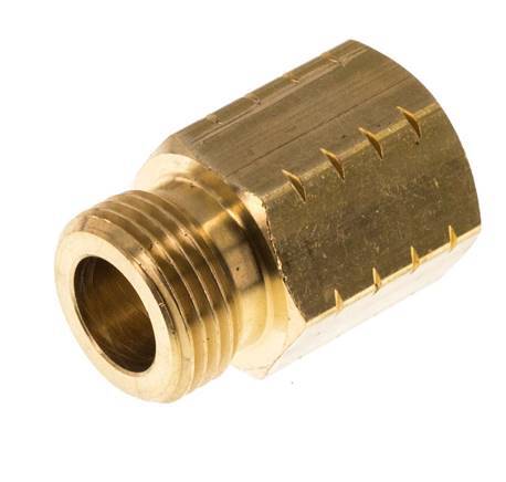 G 3/8'' x 3/8'' NPT M/F Reduzierring aus Messing 16 bar - Hydraulik