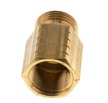 G 3/8'' x 3/8'' NPT M/F Reduzierring aus Messing 16 bar - Hydraulik