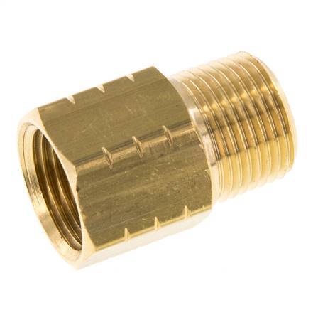 R 3/8'' x 3/8'' NPT M/F Reduzierring aus Messing 16 bar - Hydraulik