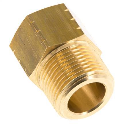 R 1'' x 1'' NPT M/F Reduzierring aus Messing 16 bar - Hydraulik