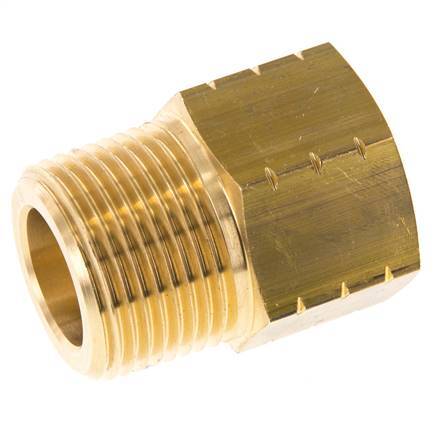 R 1'' x 1'' NPT M/F Reduzierring aus Messing 16 bar - Hydraulik
