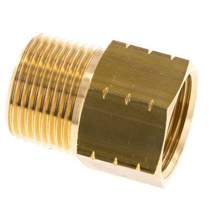 R 1'' x 1'' NPT M/F Reduzierring aus Messing 16 bar - Hydraulik