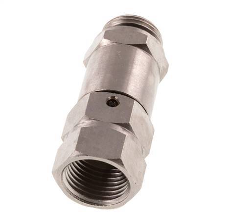 G 1/2'' M/F Nickel plated Brass Swivel Joint 10 Bar - High speed
