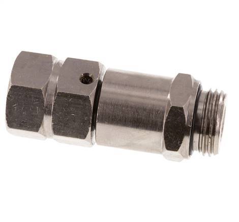 G 1/2'' M/F Nickel plated Brass Swivel Joint 10 Bar - High speed