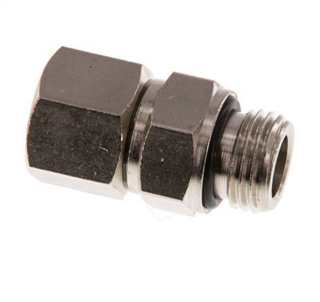 G 1/4'' M/F Nickel plated Brass Swivel Joint 15 Bar [2 Pieces]