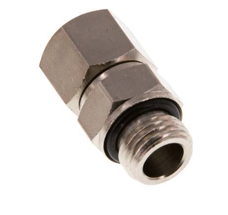 G 1/4'' M/F Nickel plated Brass Swivel Joint 15 Bar [2 Pieces]