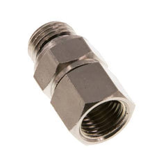 G 1/4'' M/F Nickel plated Brass Swivel Joint 15 Bar [2 Pieces]