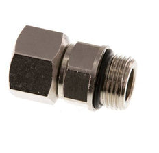 G 3/8'' M/F Nickel plated Brass Swivel Joint 15 Bar