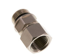 G 3/8'' M/F Nickel plated Brass Swivel Joint 15 Bar