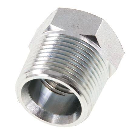 3/4'' NPT x 1/2'' NPT M/F Verzinkter Stahl Reduzierring 170 bar - Hydraulik