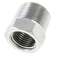 3/4'' NPT x 1/2'' NPT M/F Zinc plated Steel Reducing Ring 170 Bar - Hydraulic