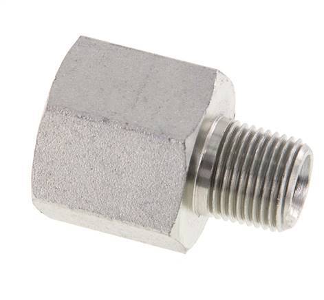 3/8'' NPT x 1/2'' NPT M/F Verzinkter Stahl Reduzierring 210 Bar - Hydraulik