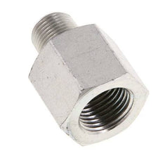 3/8'' NPT x 1/2'' NPT M/F Zinc plated Steel Reducing Ring 210 Bar - Hydraulic
