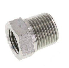 3/8'' NPT x 1/4'' NPT M/F Zinc plated Steel Reducing Ring 210 Bar - Hydraulic [2 Pieces]