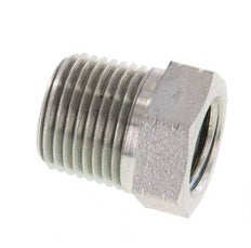 3/8'' NPT x 1/4'' NPT M/F Zinc plated Steel Reducing Ring 210 Bar - Hydraulic [2 Pieces]