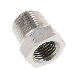 3/8'' NPT x 1/4'' NPT M/F Zinc plated Steel Reducing Ring 210 Bar - Hydraulic [2 Pieces]