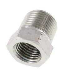 3/8'' NPT x 1/4'' NPT M/F Zinc plated Steel Reducing Ring 210 Bar - Hydraulic [2 Pieces]