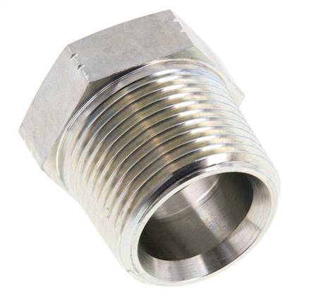 1'' NPT x 3/4'' NPT M/F Verzinkter Stahl Reduzierring 140 Bar - Hydraulisch