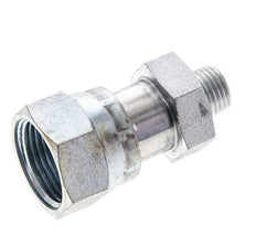 UNS 1''-14 x UNF 9/16''-18 M/F Verzinkter Stahl Reduzieradapter ORFS 400 Bar - Hydraulisch