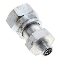 UNS 1''-14 x UNF 9/16''-18 M/F Verzinkter Stahl Reduzieradapter ORFS 400 Bar - Hydraulisch