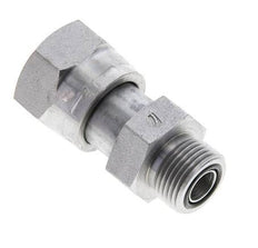 UNS 1''-14 x UN 13/16''-16 M/F Verzinkter Stahl Reduzieradapter ORFS 400 Bar - Hydraulisch