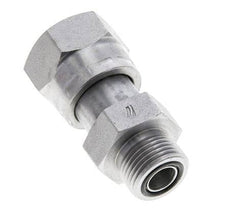 UNS 1''-14 x UN 13/16''-16 M/F Verzinkter Stahl Reduzieradapter ORFS 400 Bar - Hydraulisch