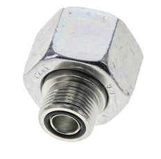 UN 1-3/16''-12 x UN 13/16''-16 M/F Verzinktes Stahl Reduzierstück ORFS 400 Bar - Hydraulisch