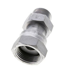 UN 1-3/16''-12 x UNS 1''-14 M/F Verzinkter Stahl Reduzieradapter ORFS 400 Bar - Hydraulisch