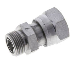 UN 1-7/16''-12 x UN 1-3/16''-12 M/F Verzinkter Stahl Reduzieradapter ORFS 400 Bar - Hydraulisch