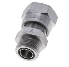 UN 1-7/16''-12 x UN 1-3/16''-12 M/F Verzinkter Stahl Reduzieradapter ORFS 400 Bar - Hydraulisch