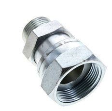 UN 1-11/16''-12 x UN 1-3/16''-12 M/F Verzinktes Stahl Reduzierstück ORFS 250 Bar - Hydraulisch