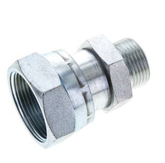 UN 1-11/16''-12 x UN 1-3/16''-12 M/F Verzinktes Stahl Reduzierstück ORFS 250 Bar - Hydraulisch