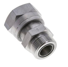 UN 1-11/16''-12 x UN 1-7/16''-12 M/F Verzinktes Stahl Reduzierstück ORFS 250 Bar - Hydraulisch