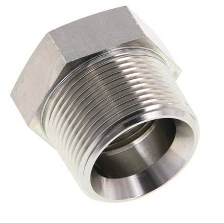 1 1/4'' NPT x 1'' NPT M/F Verzinkter Stahl Reduzierring 80 bar - Hydraulik