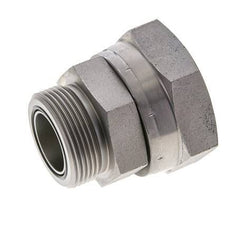 UN 2''-12 x UN 1-11/16''-12 M/F Verzinktes Stahl Reduzierstück ORFS 250 Bar - Hydraulisch