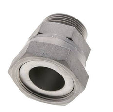 UN 2''-12 x UN 1-11/16''-12 M/F Verzinktes Stahl Reduzierstück ORFS 250 Bar - Hydraulisch