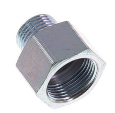 M18 x M22 M/F Verzinkter Stahl Reduzieradapter 40 Bar - Hydraulisch