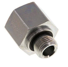 G 1/2'' x G 3/4'' M/F Zinc plated Steel Reducing Adapter 400 Bar - Hydraulic