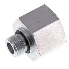 G 1/2'' x G 1'' M/F Verzinkter Stahl Reduzieradapter 400 Bar - Hydraulisch